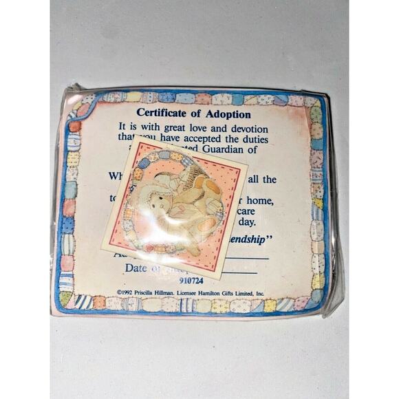 Cherished Teddies "Love Surrounds Our Friendship" Priscilla Figurine U8 - Picture 2 of 2